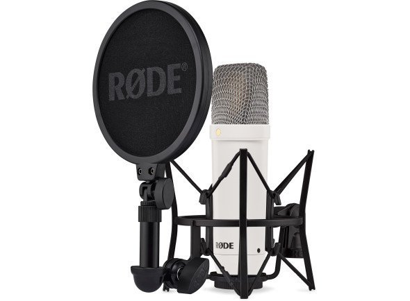 Micrófono profesional Rode NT1 para home studio silencioso y locución de calidad